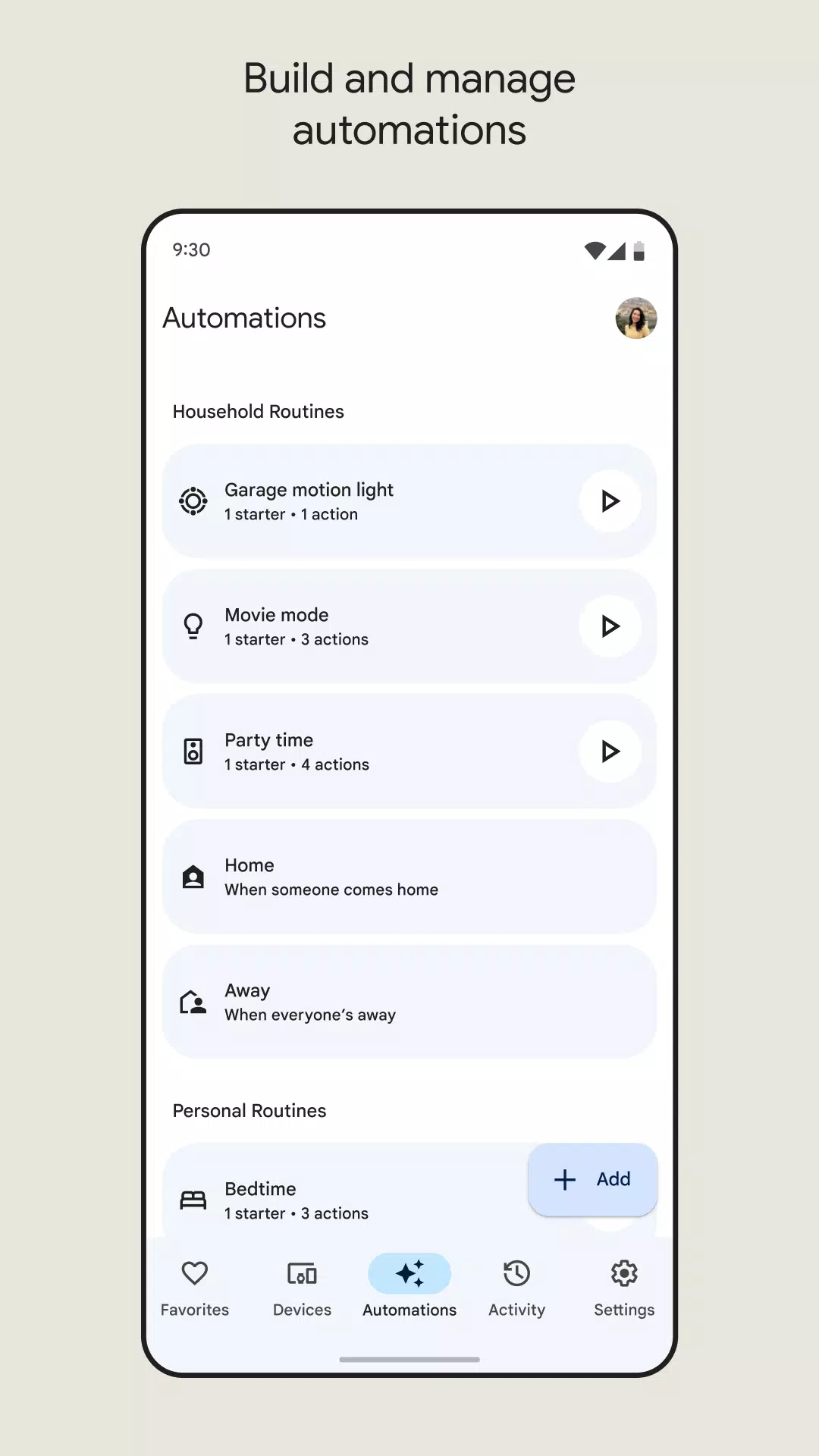 Google Home 螢幕截圖 1
