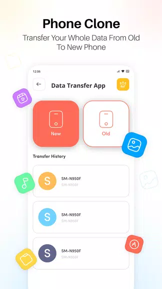 Smart Phone Transfer:Copy Data 스크린샷 2