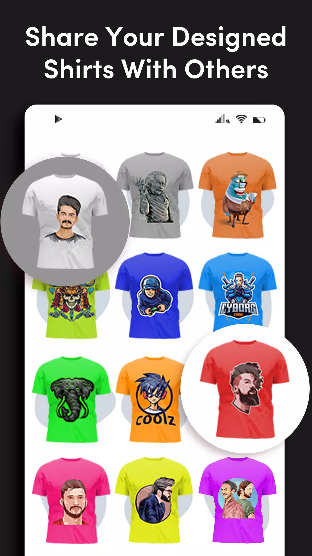 T Shirt Design Maker – YoShirt Captura de pantalla 1