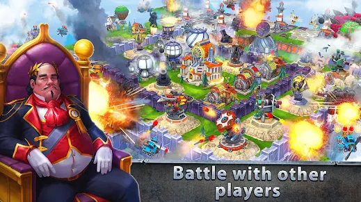 Sky Clash Lords of Clans 3D 스크린샷 1