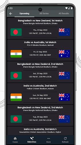 Live Cricket Score, IND vs RSA Screenshot 2