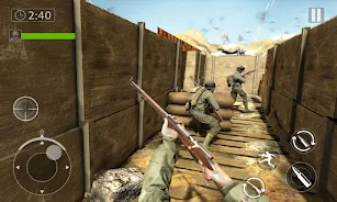 D-Day World War 2 Army Games Скриншот 1