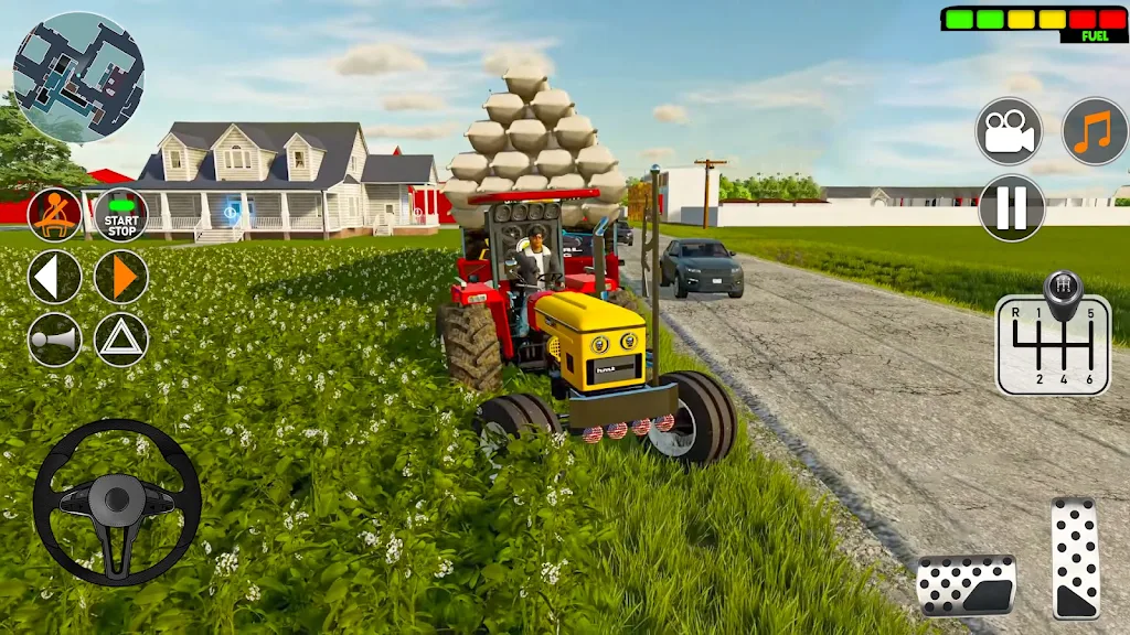 Cargo Tractor Farming Game 3D Ảnh chụp màn hình 1