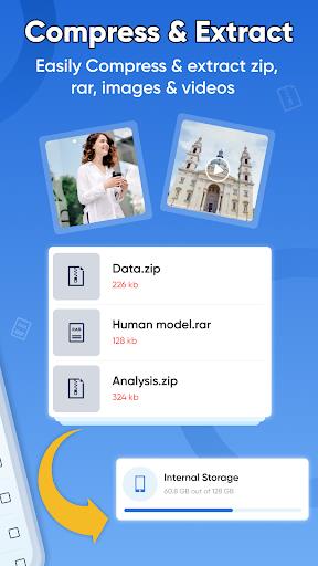 Zip File Reader 7zip Extractor স্ক্রিনশট 1