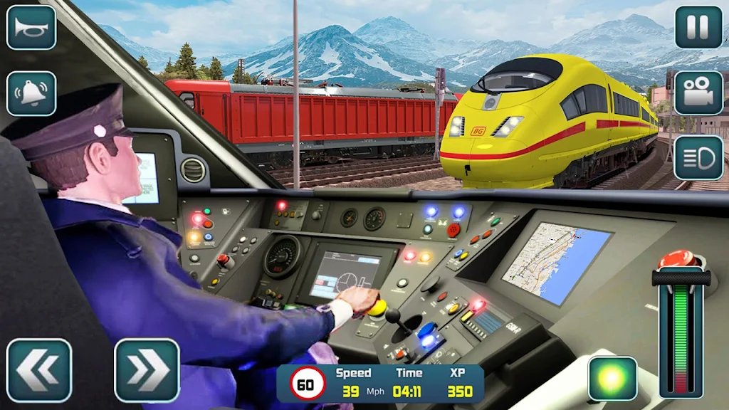 Euro Train Driver Train Games ภาพหน้าจอ 0