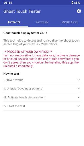 Ghost Touch Tester Скриншот 3