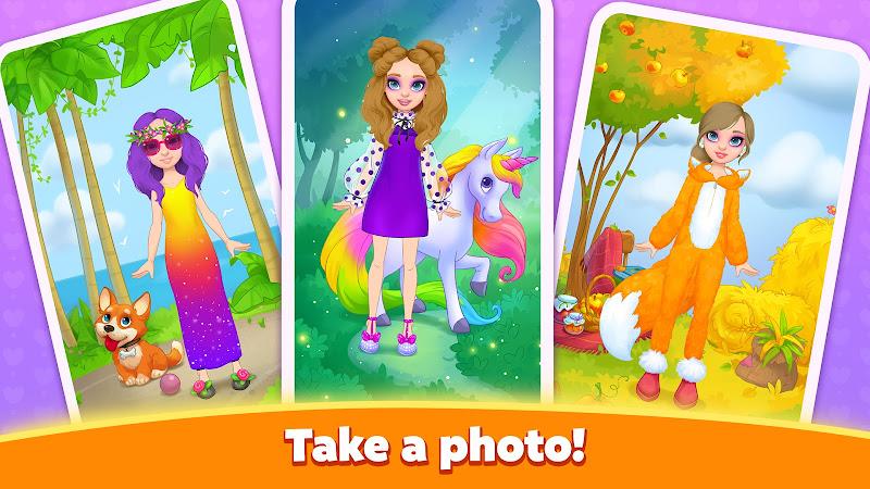 Dress Up Doll: Games for Girls Captura de pantalla 3