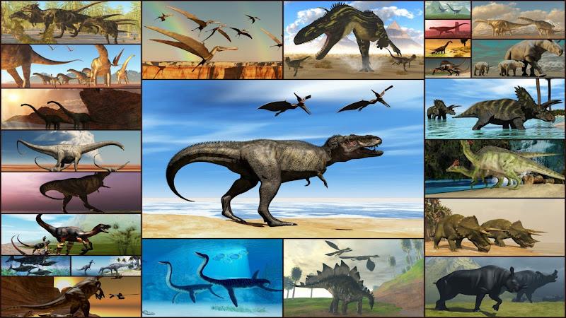 Dinosaurs Jigsaw Puzzles Game Tangkapan skrin 0