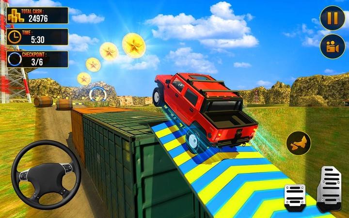 Uphill Jeep Driving Simulator スクリーンショット 0