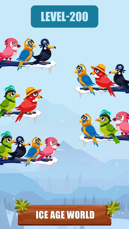 Bird Sort Color - Puzzle Games Screenshot 0