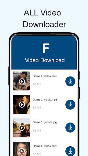 X Hot Video Downloader- Free Video Downloader 2021 स्क्रीनशॉट 0