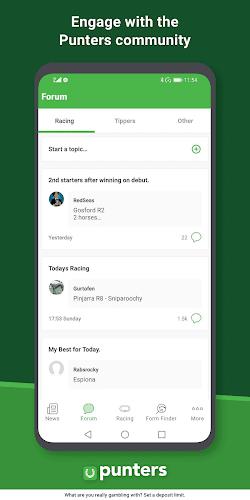 Punters - Horse Racing News Captura de pantalla 1