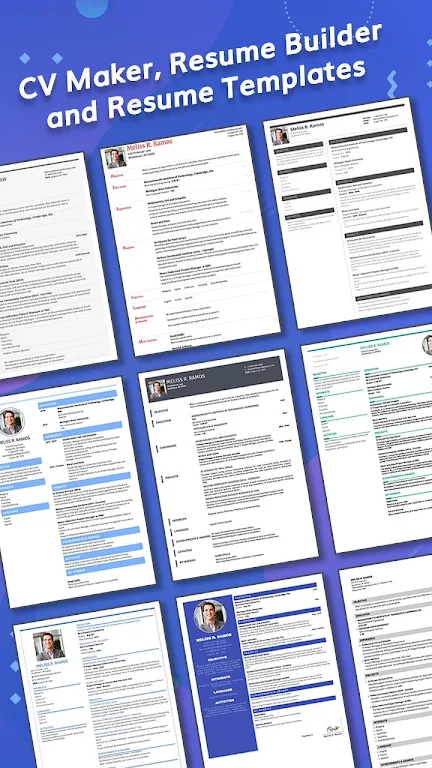 CV Maker, Resume Builder - PDF Ekran Görüntüsü 3