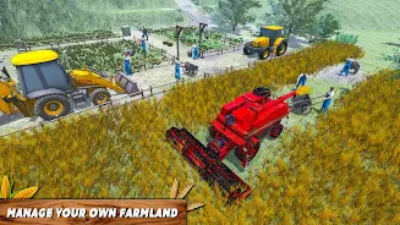 Farming Harvester Tycoon Captura de tela 2