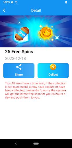 Schermata Daily Spins - Spin Link 0