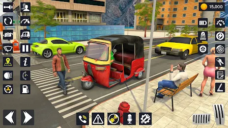 TukTuk Auto Rickshaw:City Taxi スクリーンショット 1