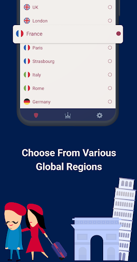 VPN France: VPN rapide ภาพหน้าจอ 1
