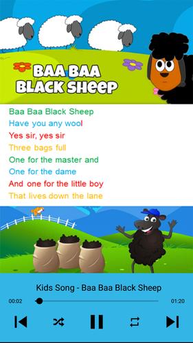 Kids Song Screenshot 1