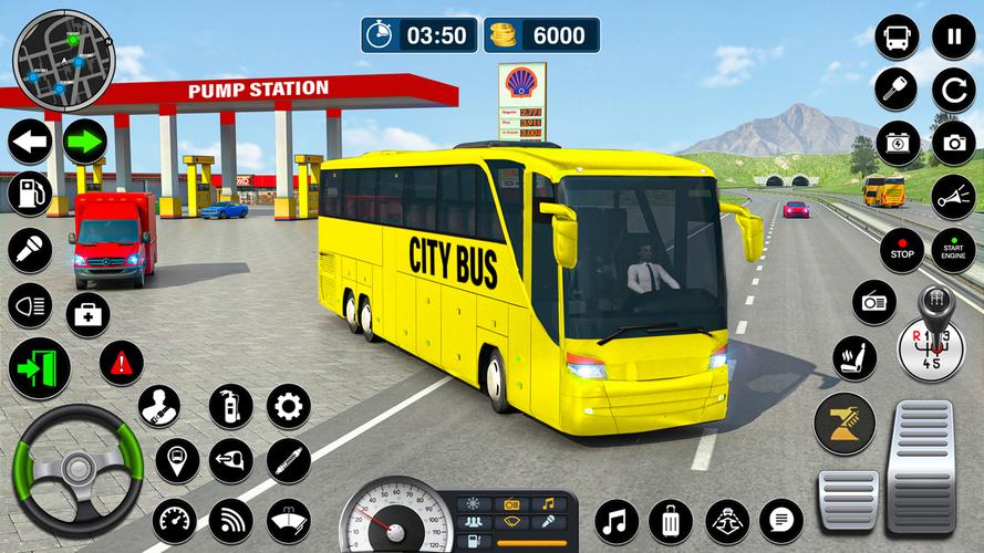 Bus Simulator Game: Coach Game Screenshot 2