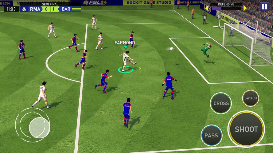 FSL 24 League : Soccer Game 스크린샷 0