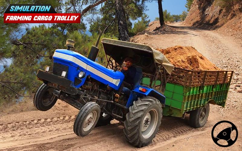 Tractor Trolley Farming Drive 스크린샷 2