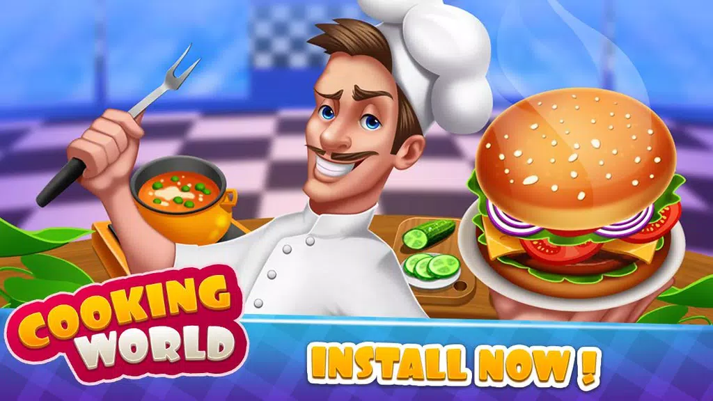Cooking World - Food Fever & Restaurant Craze Zrzut ekranu 0