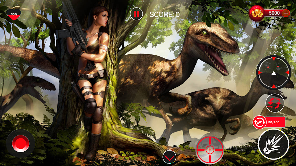 Dinosaur Destruction Super Dino&Deadly Dino Hunter Ảnh chụp màn hình 0