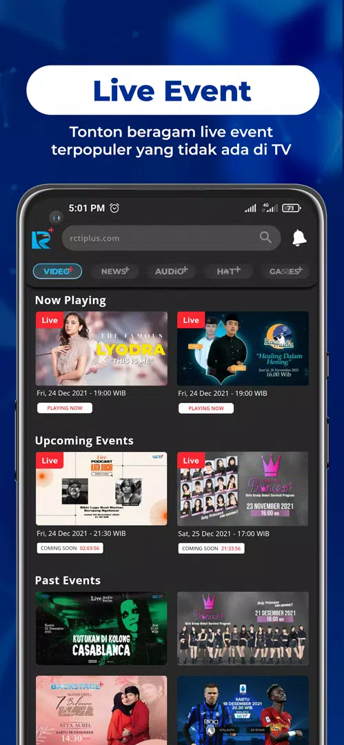 RCTI+ Superapp 螢幕截圖 3