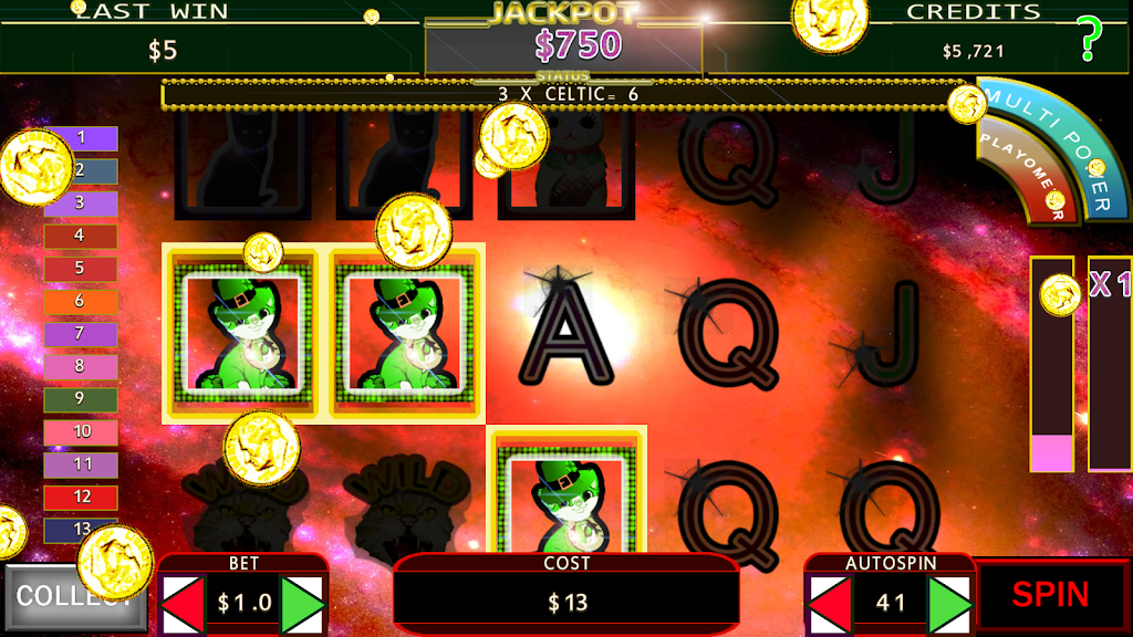 Lucky Beckoning Kitty (Maneki-Neko) FREE CAT SLOT Screenshot 1