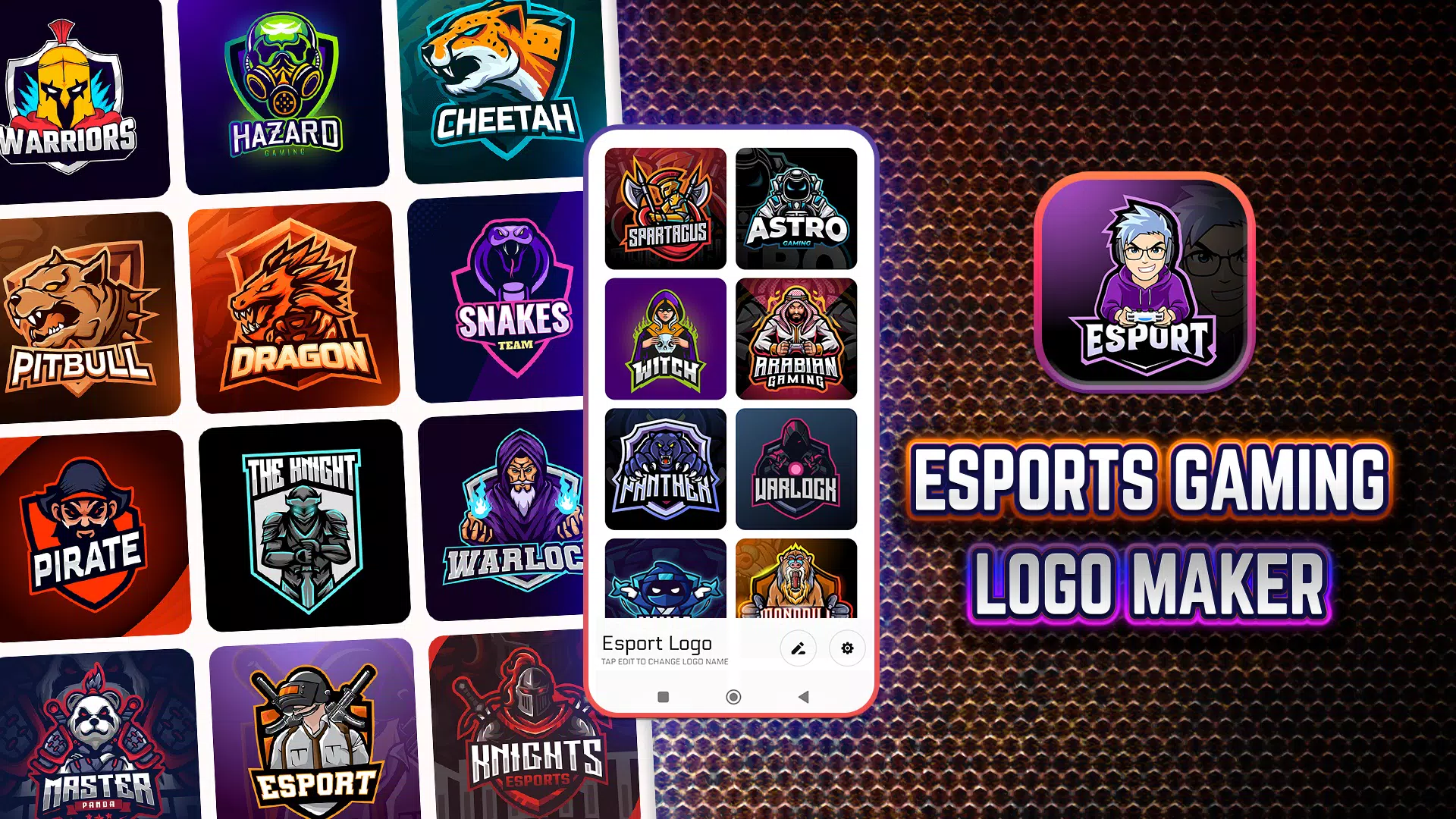 Esports Logo Gaming Logo Maker Zrzut ekranu 0