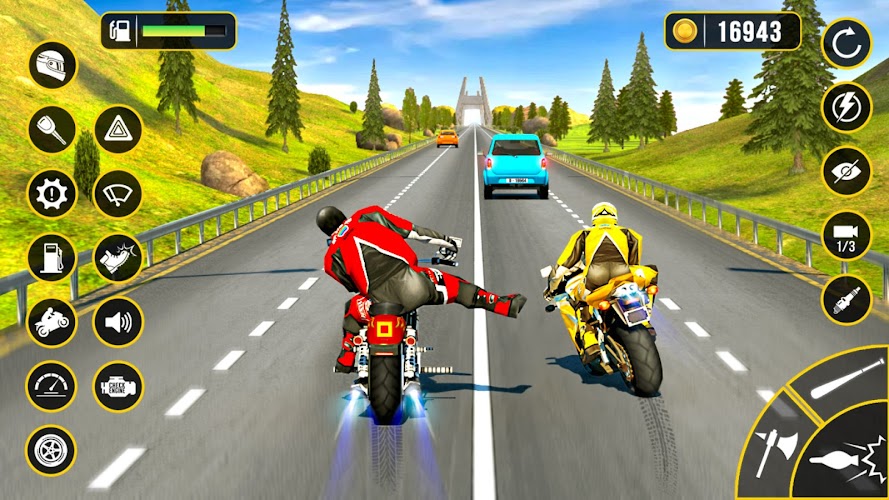 Moto Attack - Bike Racing Game Ekran Görüntüsü 3