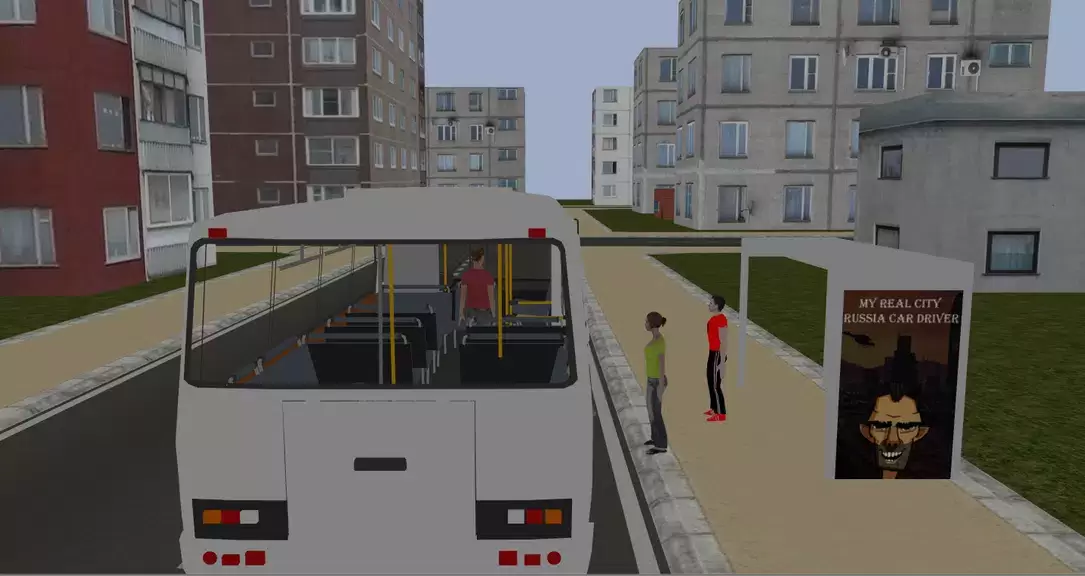 Russian Bus Simulator 3D Tangkapan skrin 0