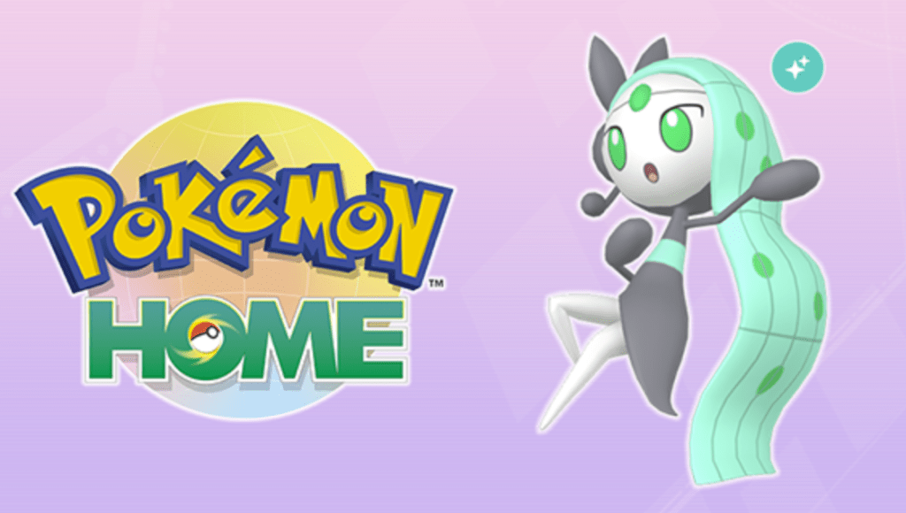 Shiny Meloetta Pokemon Home