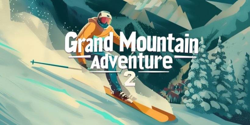 Grand Mountain Adventure 2为您的手掌带来了批发滑雪体验