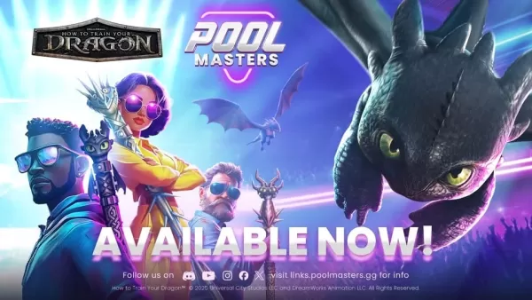Pool Masters Chega ao Android e Adiciona Toothless e Tacos