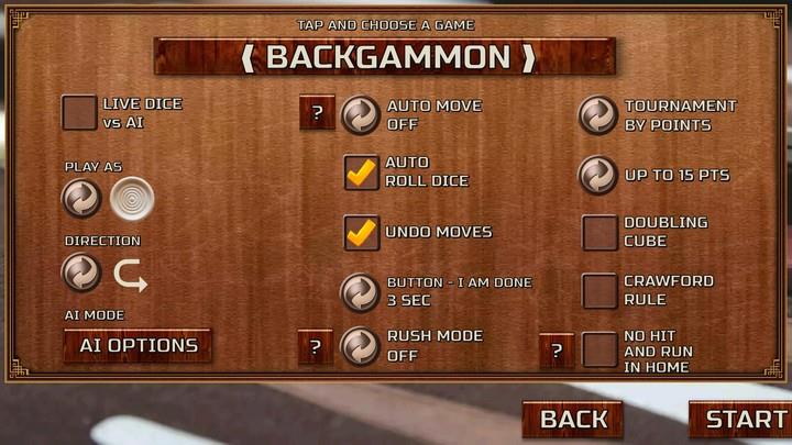 Backgammon Games : 18 螢幕截圖 1