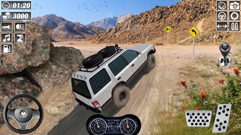 Offroad Jeep Simulator Game स्क्रीनशॉट 0