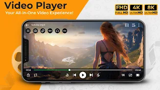 ZMPlayer: HD Video Player app スクリーンショット 0