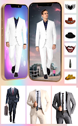 Men Suit Photo Editor- Effects Ảnh chụp màn hình 1