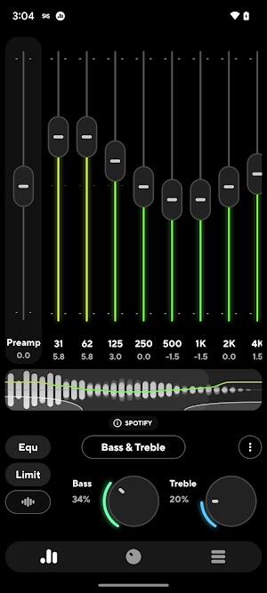 Poweramp Equalizer スクリーンショット 2