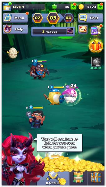 Tap Heroes Screenshot 0