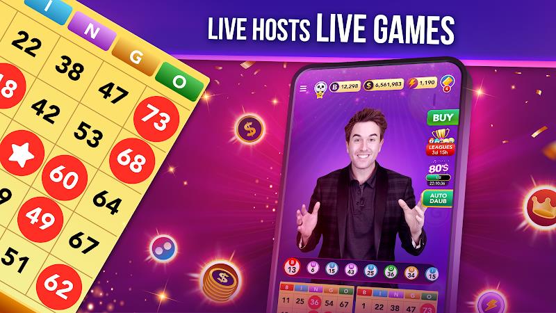 Live Play Bingo: Real Hosts 스크린샷 1