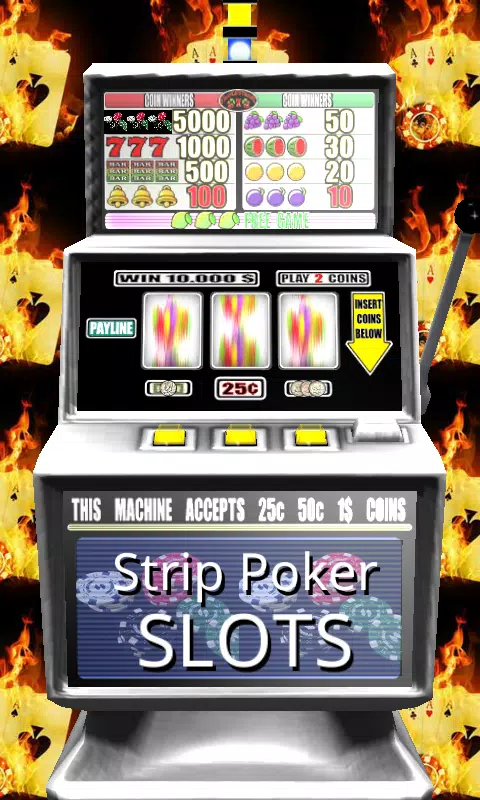 3D Strip Poker Slots - Free Ekran Görüntüsü 1