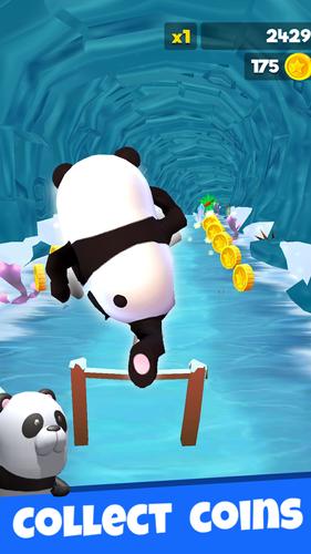 Jungle Run Animal Running Game 螢幕截圖 1