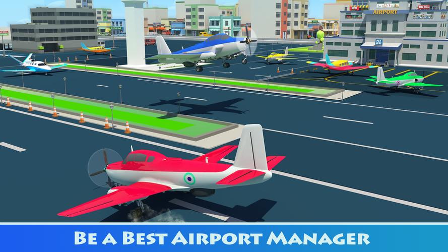 Airport Tycoon Manager Games Captura de tela 0