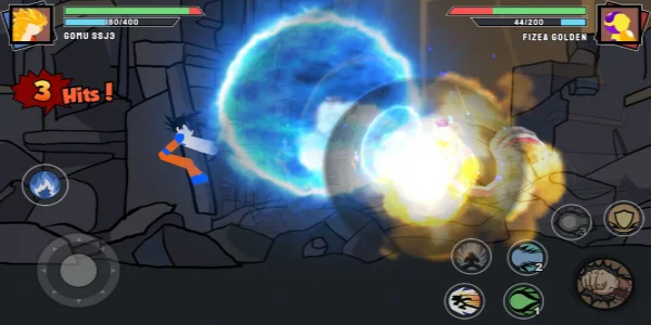 Schermata Stickman Warriors MOD 1