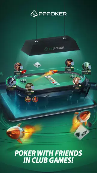 PPPoker-USA-Holdem,Omaha Schermafbeelding 3