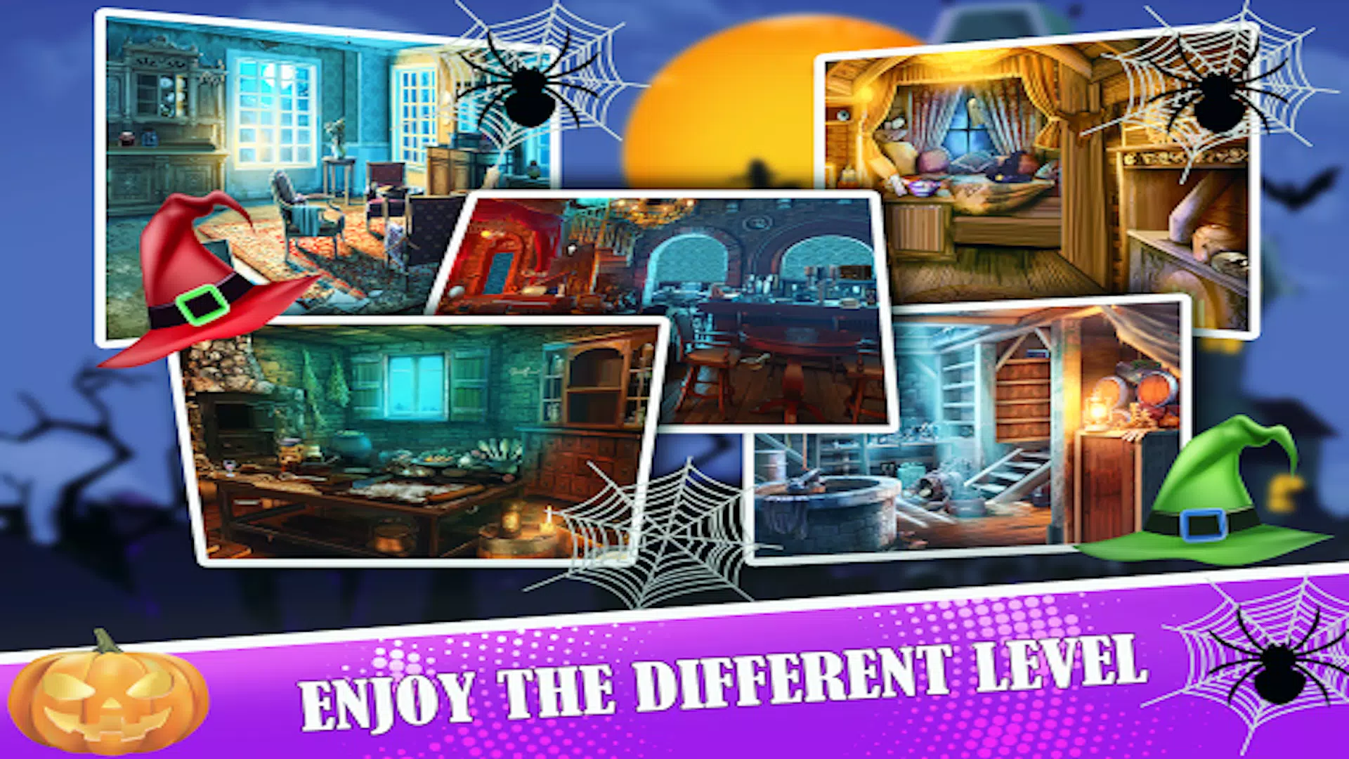 Halloween Hidden Objects 2024 Captura de tela 2