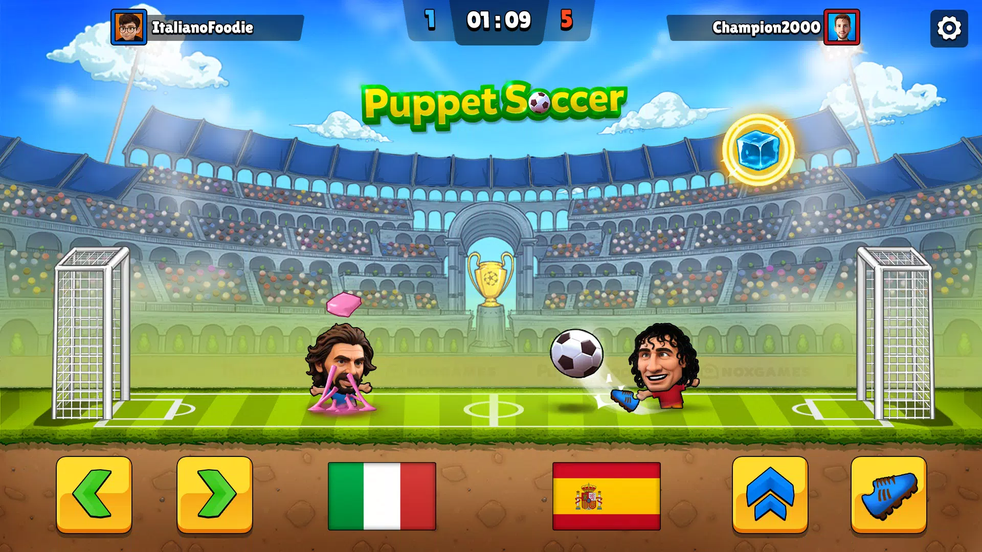 Puppet Soccer - Football Captura de pantalla 2