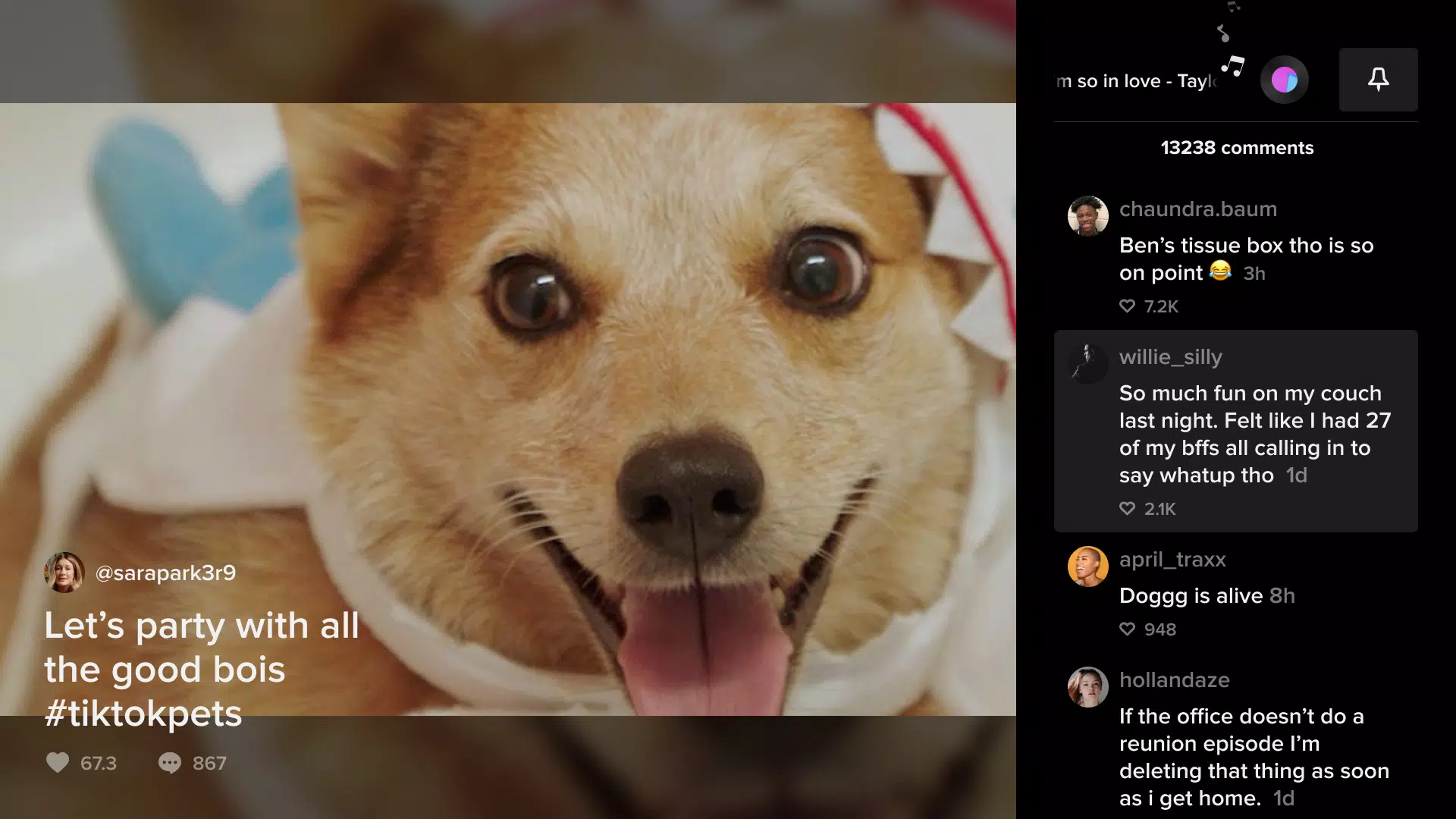 TikTok for Android TV Screenshot 2